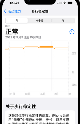 南平iPhone手机维修如何在iPhone开启'步行稳定性通知'