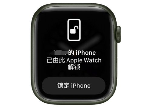 南平苹果手机维修分享用 AppleWatch 解锁配备面容 ID 的 iPhone方法 