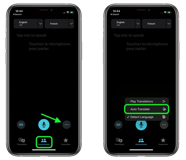 南平苹果手机维修分享iOS 15 “翻译” App 新改进 