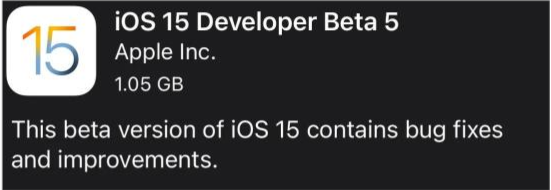 南平苹果手机维修分享如何升级到iOS15.0 beta5 